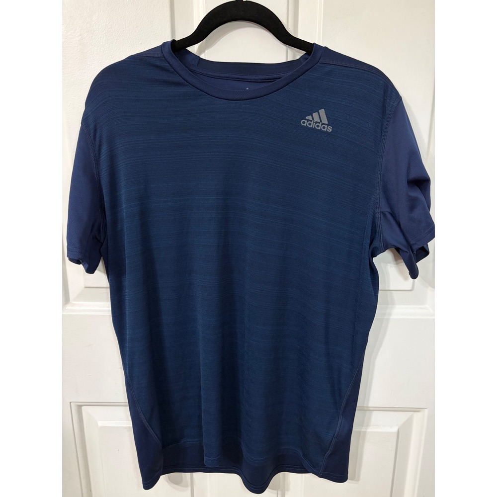 Adidas | Energy Running Climalite Tee Size M || Navy Blue|
